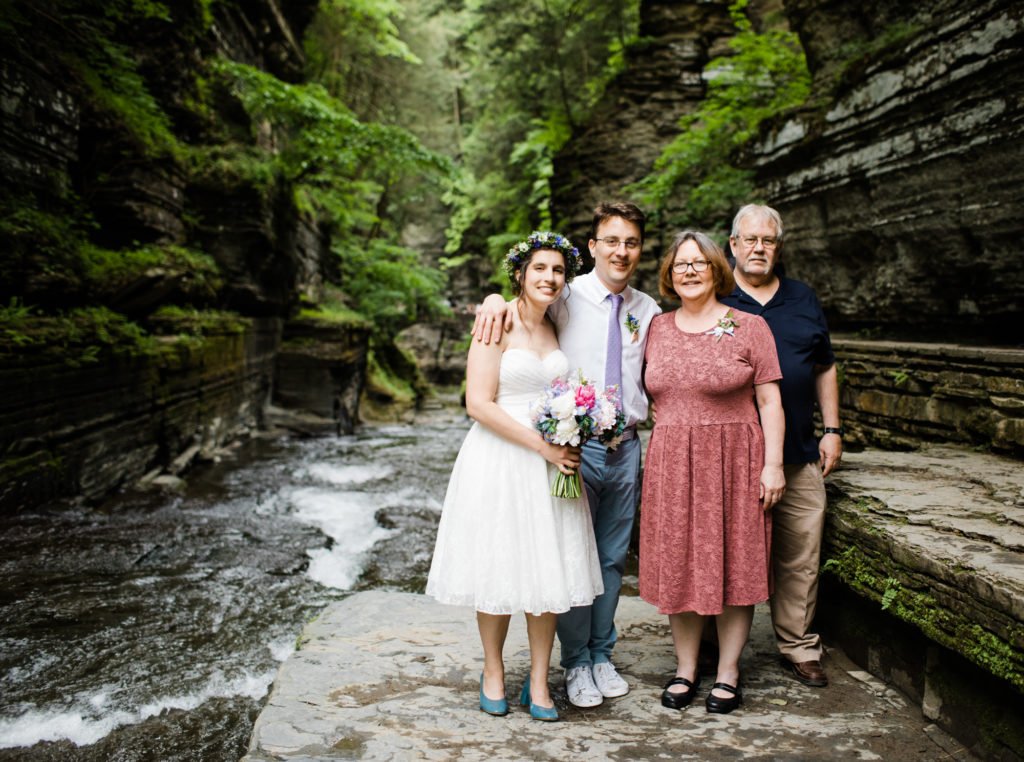 Treman State Park Wedding at North Pavilion, Treman State Park Cabins, Treman State Park Rim Trail, and Treman State Park Gorge Trail in Ithaca, NY