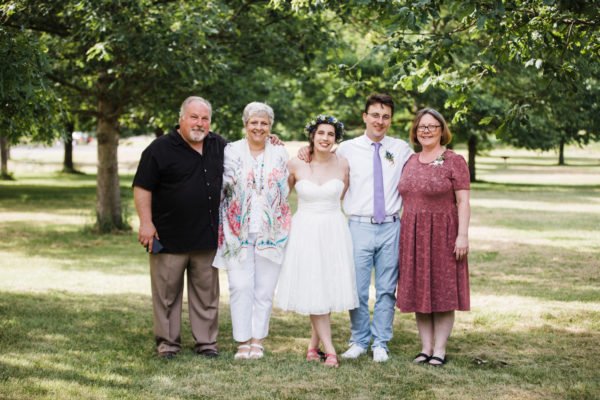 Treman State Park Wedding at North Shelter at Lower Treman State Park