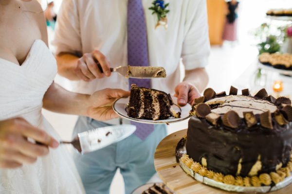 Wedding at North Shelter at Lower Treman State Park