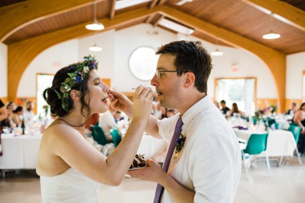 Wedding at North Shelter at Lower Treman State Park