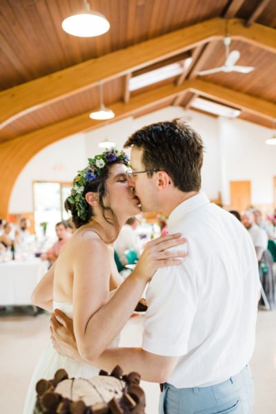 Wedding at North Shelter at Lower Treman State Park