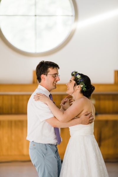 Wedding at North Shelter at Lower Treman State Park