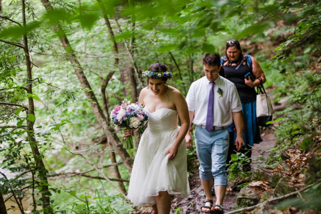 Treman State Park Wedding Hike