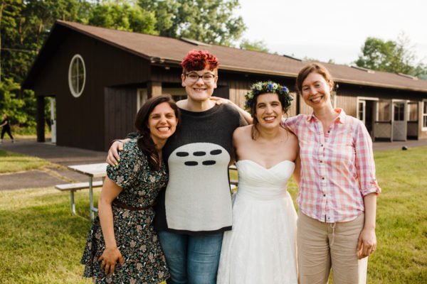 Wedding at North Shelter at Lower Treman State Park