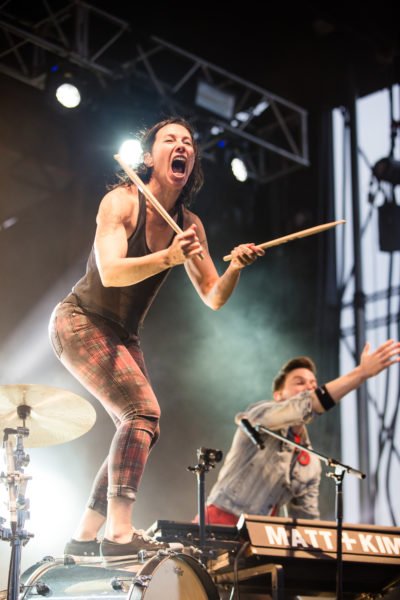 Matt and Kim @ Cayuga Sound 2018