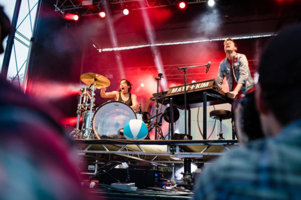 Matt and Kim @ Cayuga Sound 2018