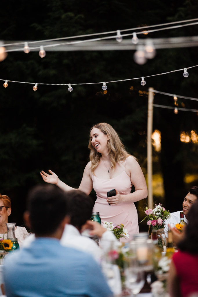 Wedding at Guy Nearing Summer House at Cornell Botanical Gardens in Ithaca, NY