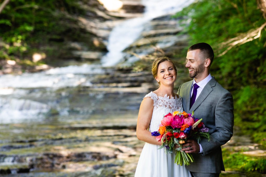 Buttermilk Falls Wedding