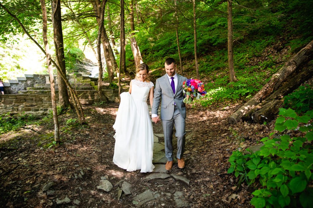 Buttermilk Falls Wedding